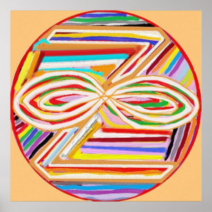 Poster SYMBOLE ZONAR - Karuna Reiki