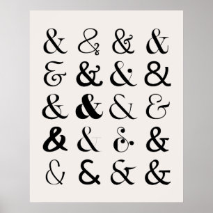 Poster Symboles d'esperie