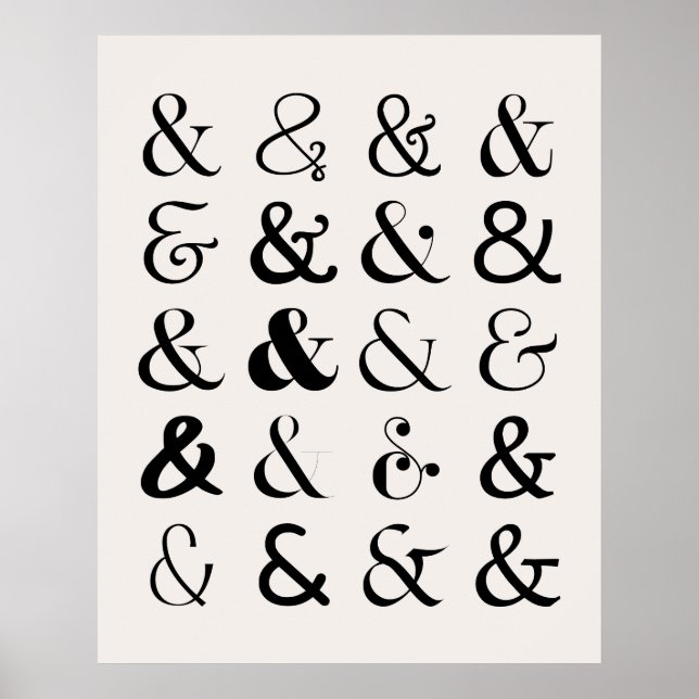 Poster Symboles d'esperie (Devant)