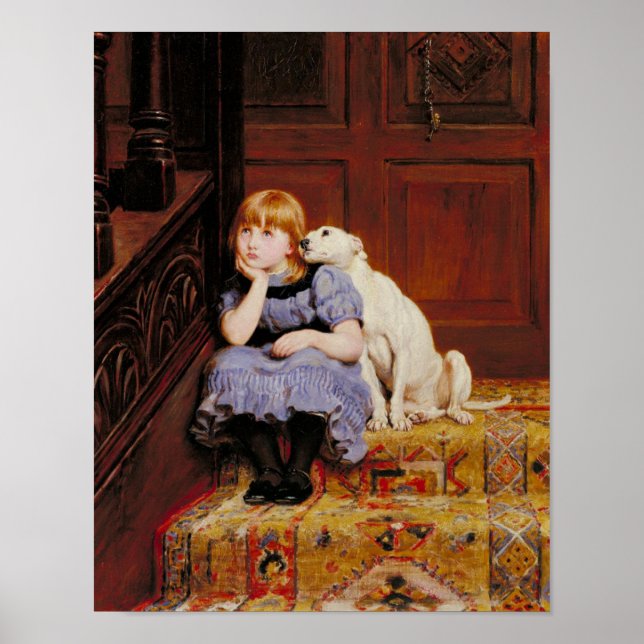 Poster Sympathie (par Briton Riviere) (Devant)
