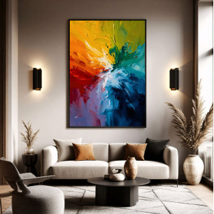 Poster Symphonie de Couleurs