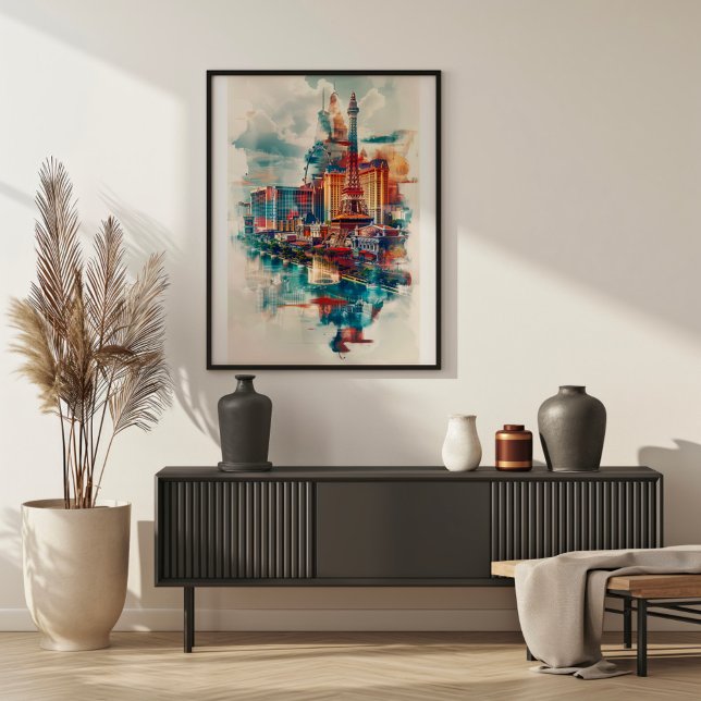 Poster Symphonie de Las Vegas : High Roller et Casinos (Créateur téléchargé)
