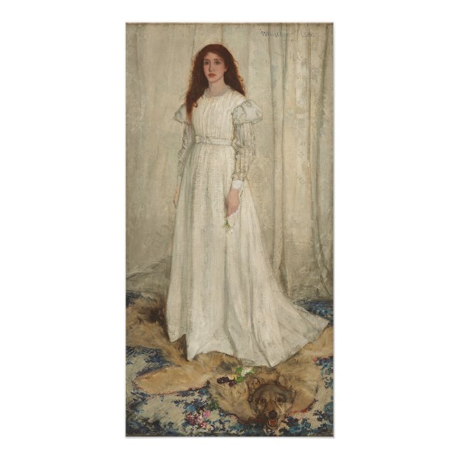 Poster Symphonie en blanc, No 1 : La fille blanche (Devant)