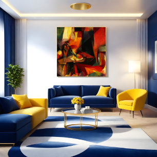 Poster Synchromie no 3, Stanton Wright (1917)