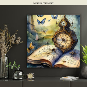 Poster Synchronicité Mysticisme incarné Spiritualité