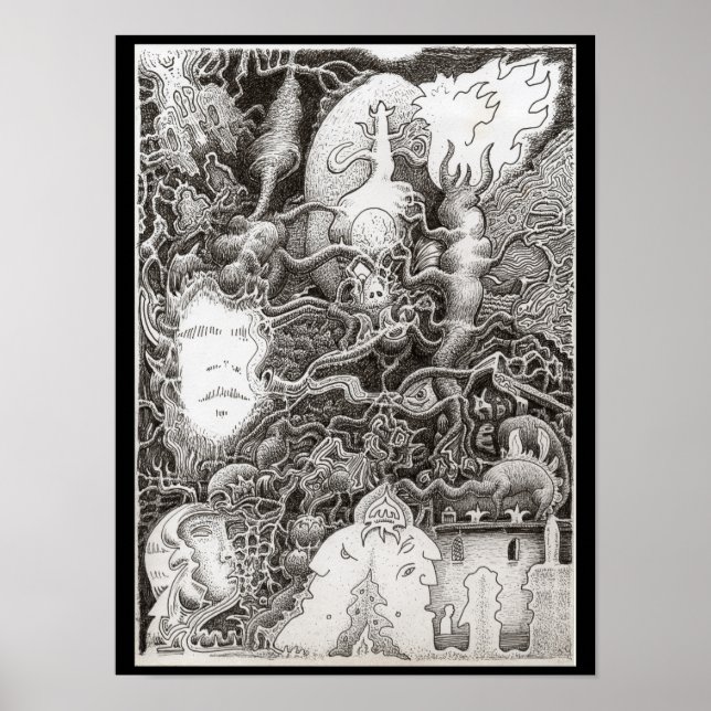 Poster Syndrome de suceur mental (Devant)