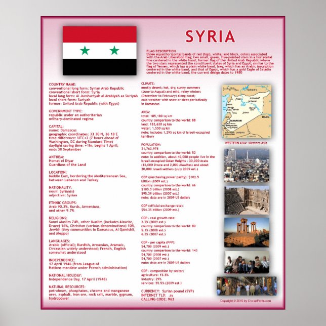 Poster Syrie (Devant)