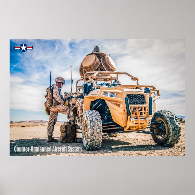 POSTER SYSTÈME D'AÉRONEFS NON MANGÉS (Devant)