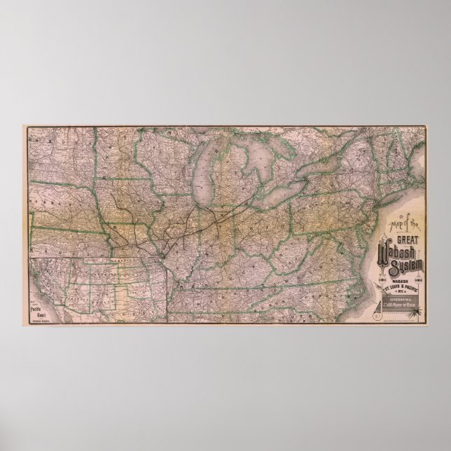 Poster Système de lavage (Devant)