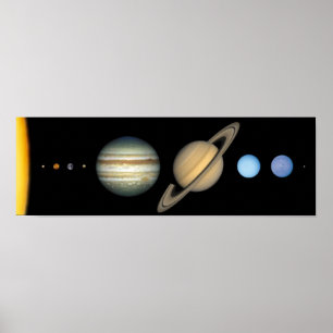 Poster Système solaire