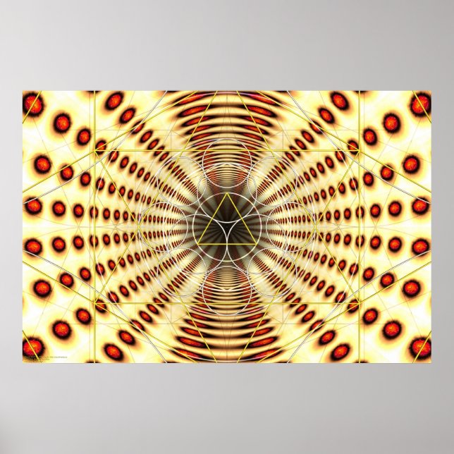 Poster Système solaire sur Mars Per Martineau (Devant)