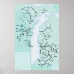 Poster Systèmes du lac Michigan