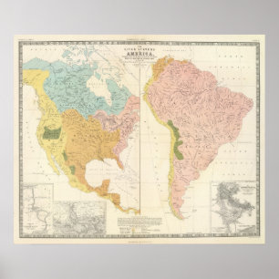 Poster Systèmes fluviaux américains