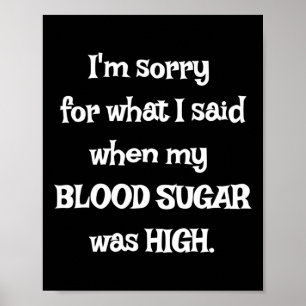 Poster T1d amusant - Sensibilisation au diabète