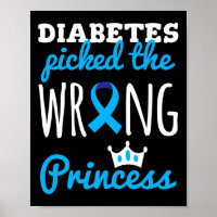 T1d Sensibilisation Princesse Filles Diabétique Ru