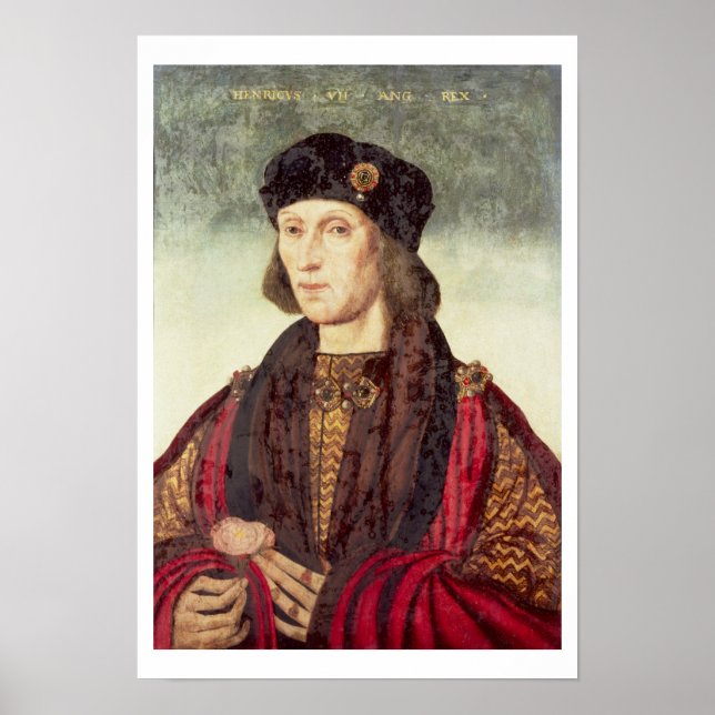 Poster T31778 Portrait de Henri VII (1457-1509) (Devant)