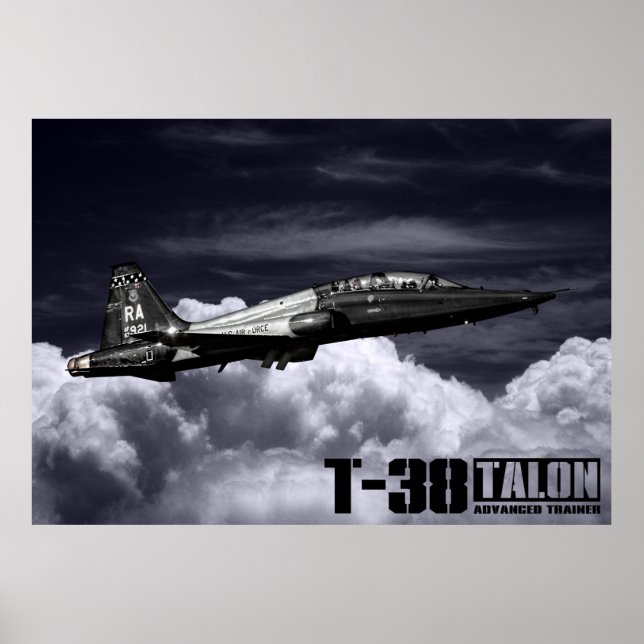 Poster T-38 Talon (Devant)
