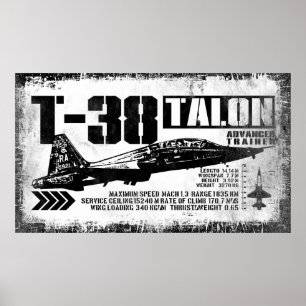 Poster T-38 Talon