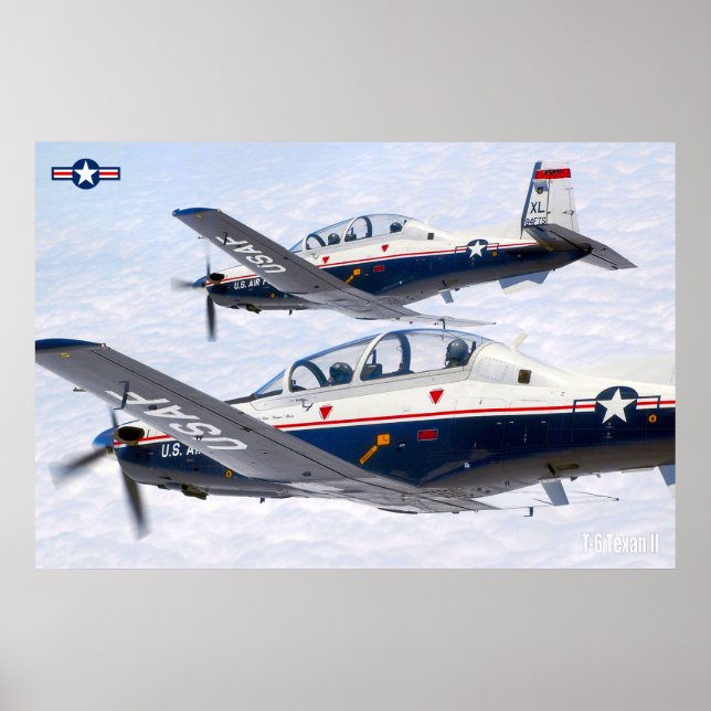POSTER T-6A TEXAN II (Devant)
