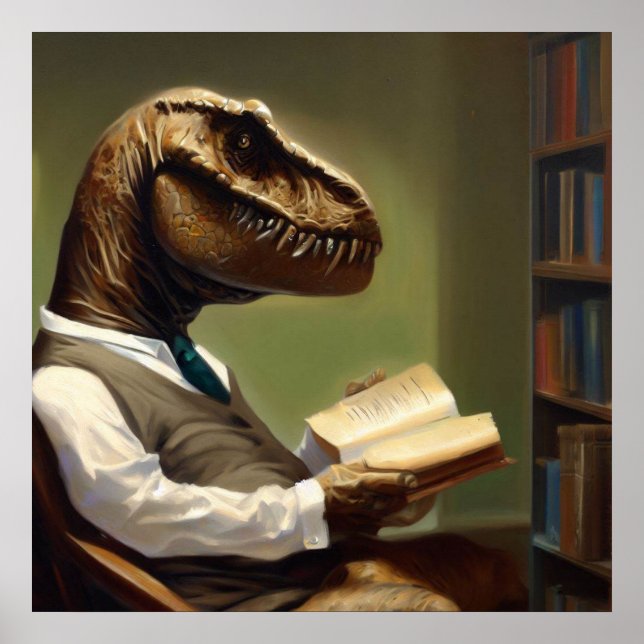 Poster T Rex Lecture (Devant)