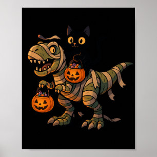Poster T-Rex - Mignonne Halloween Dino