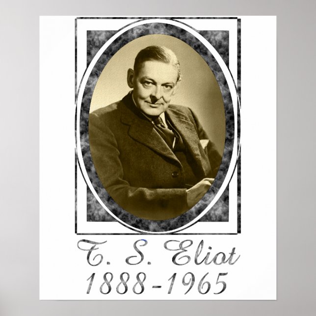 Poster T.S. Eliot (Devant)