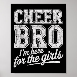 Poster T-Shirt Cheerleader pour Filles Tee Mecano Cheer i