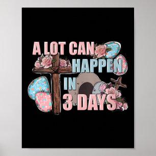 Poster T-shirt chrétien pour femmes Beaucoup de choses pe