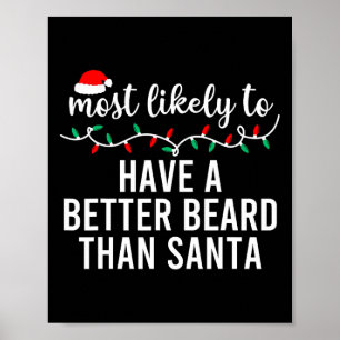 Poster T-shirt de Noël assorti pour famille amusante F