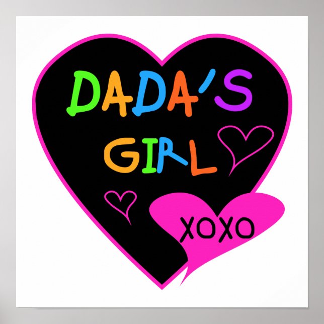Poster T-shirt fille de Dada, Mug, Bouton, Aimant, Plus (Devant)