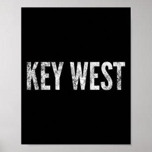 Poster T-shirt Key West Floride Keys Plage Coucher de sol