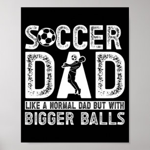 Poster T Shirt Papa Footballeur 11