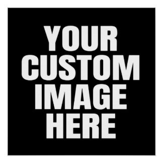 Poster T-shirt personnalisé avec votre image pour toute l