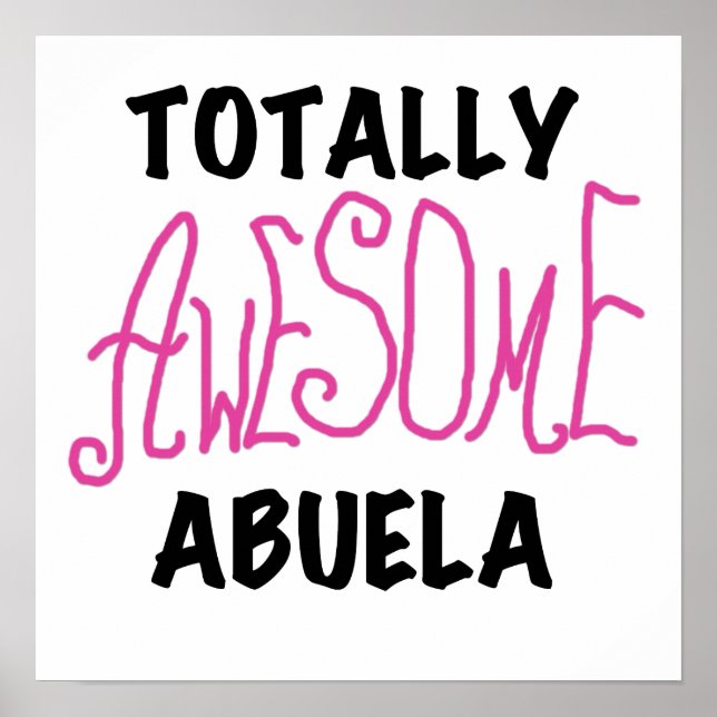 Poster T-shirts et cadeaux roses totalement impressionnan (Devant)