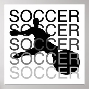 Poster T-shirts et cadeaux SOCCER