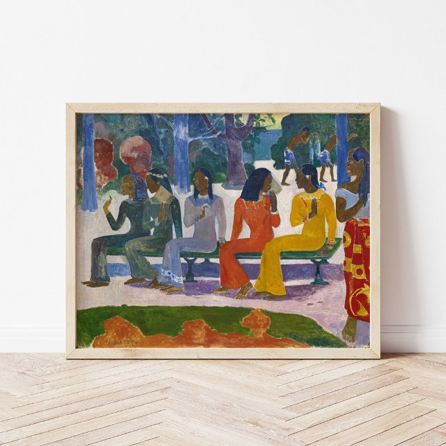 Poster Ta Matete | Paul Gauguin (Créateur téléchargé)
