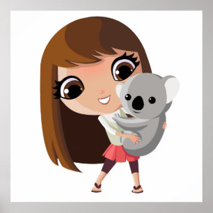 Poster Taara et Pudding le Koala