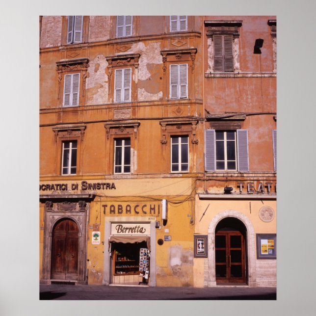 Poster Tabac boutique Perugia (Devant)