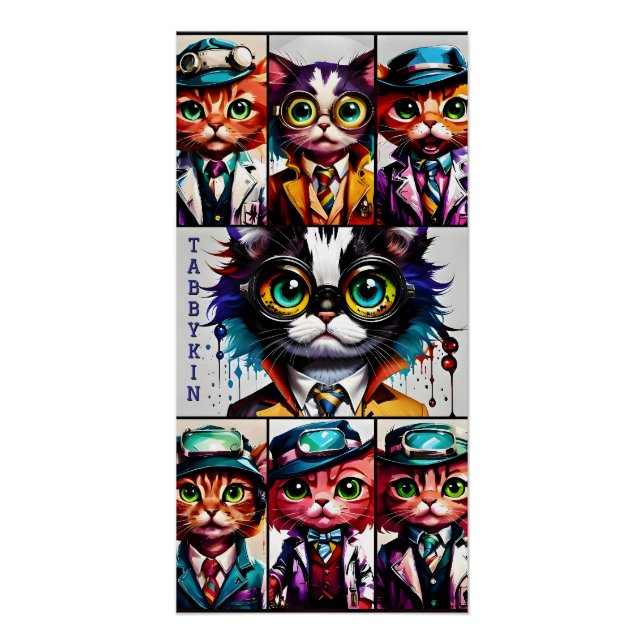 Poster Tabbykin Detective Agency College (Devant)