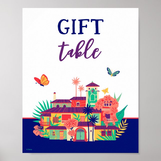 Poster Table cadeau Encanto Magical Casa Madrigal (Devant)