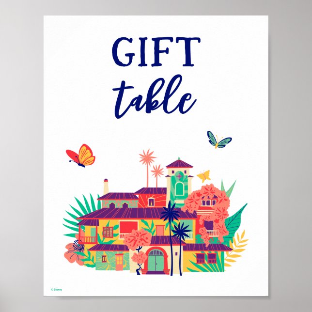 Poster Table cadeau Encanto Magical Casa Madrigal (Devant)