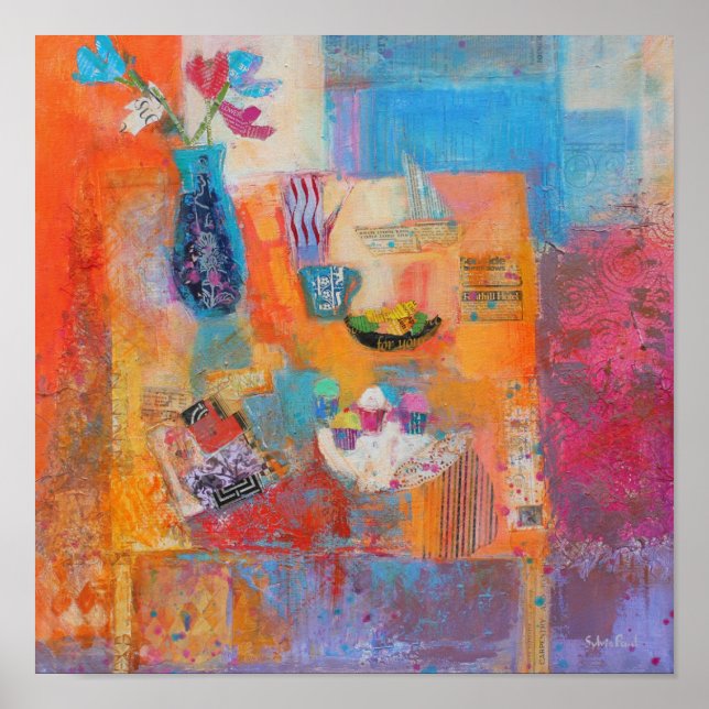 Poster Table d'été (Devant)