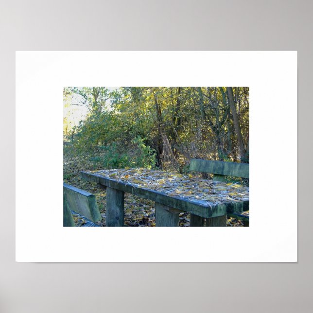 Poster Table d'hiver (Devant)