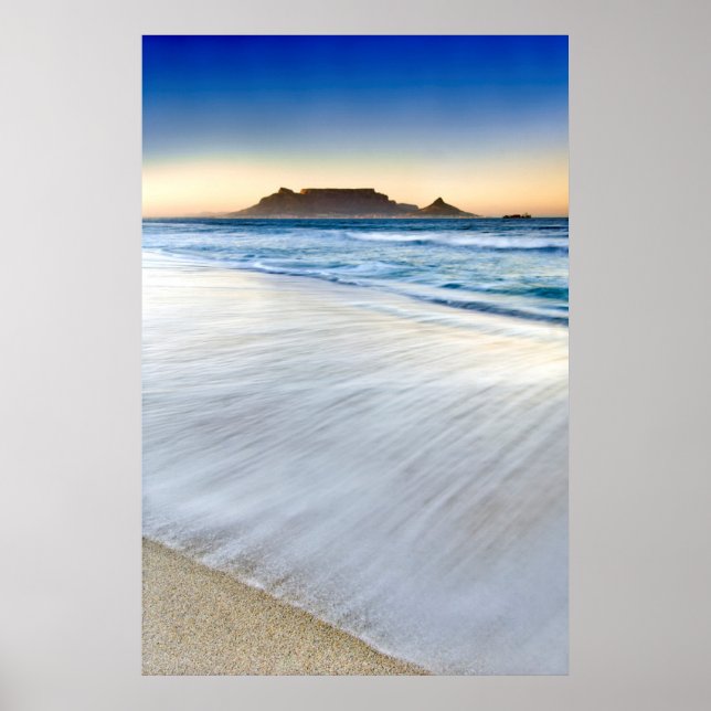 Poster Table Mountain Across Table Bay (Devant)