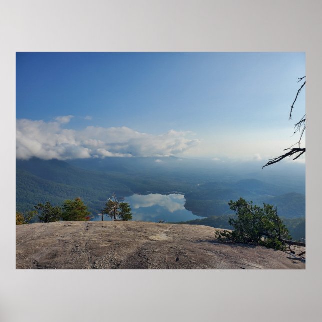 Poster Table Rock Mountain Vista Lake (Devant)