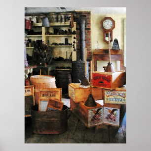 Poster Tableaux de bord et savon