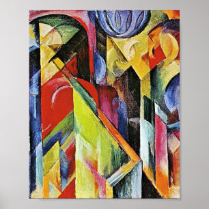 Poster Tableaux de Franz Marc