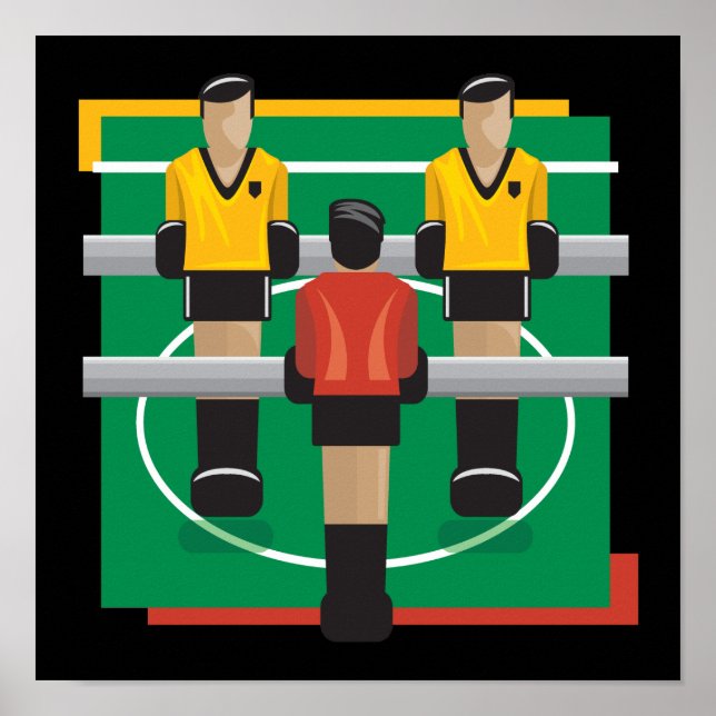 Poster Tabletop Soccer (Devant)