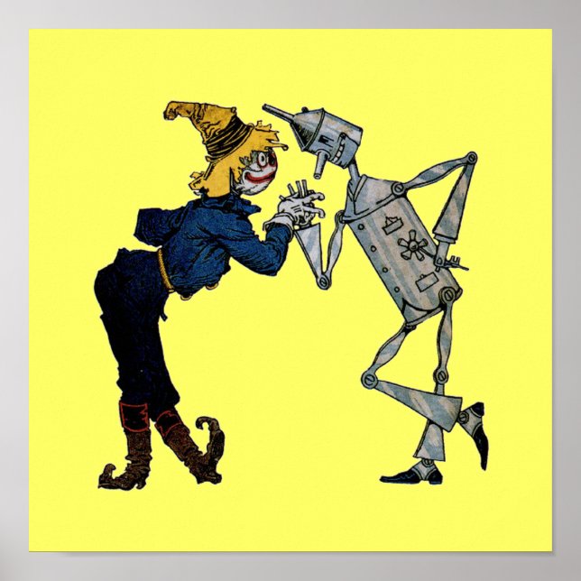 Poster Tablette Scareck et Tin Man (Devant)