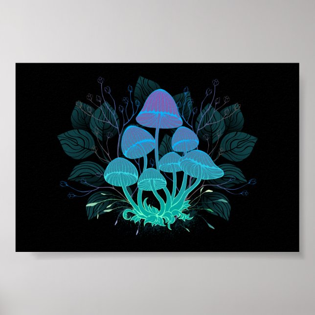 Poster Tabourets dans Bushes (Devant)